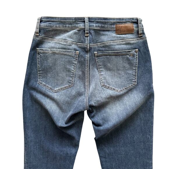 Mavi Jeans Women's Size 28 Tess High Rise Skinny Shaded Eyelet Ankle Artsy Boho - Picture 14 of 16